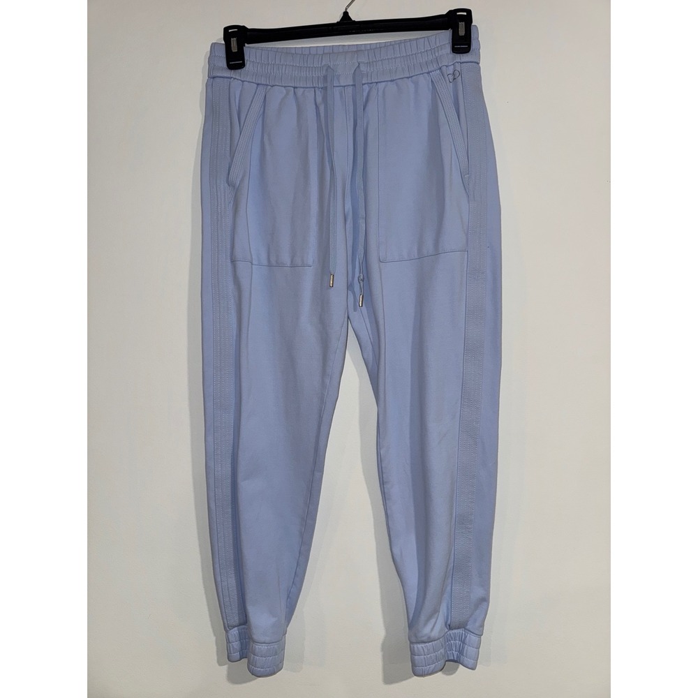 Calia Cotton Blend Jogger Pants Womens Small Light Blue Lounge Athletic sporty